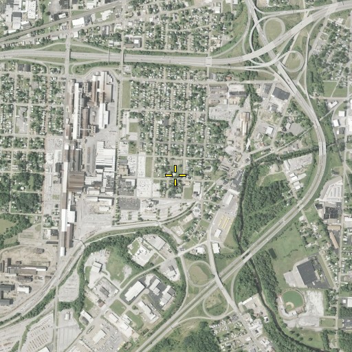 Aerial/Satellite Image of Stark School, OH