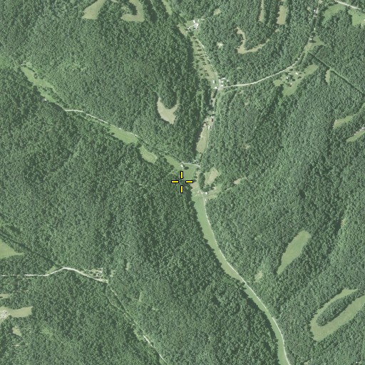 Aerial/Satellite Image of Straight Fork Run, OH