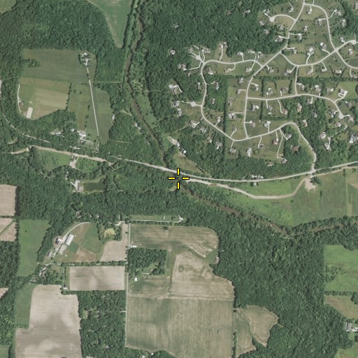 Aerial/Satellite Image of Sugar Creek, OH