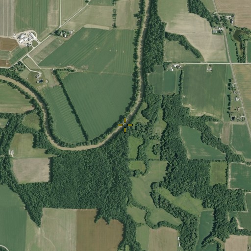 Aerial/Satellite Image of Sugar Creek, OH