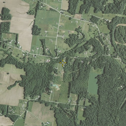 Aerial/Satellite Image of Unity Cemetery, OH