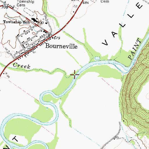 Topographic Map of Upper Twin Creek, OH