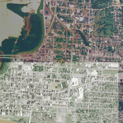 Aerial/Satellite Image of Washington School, OH
