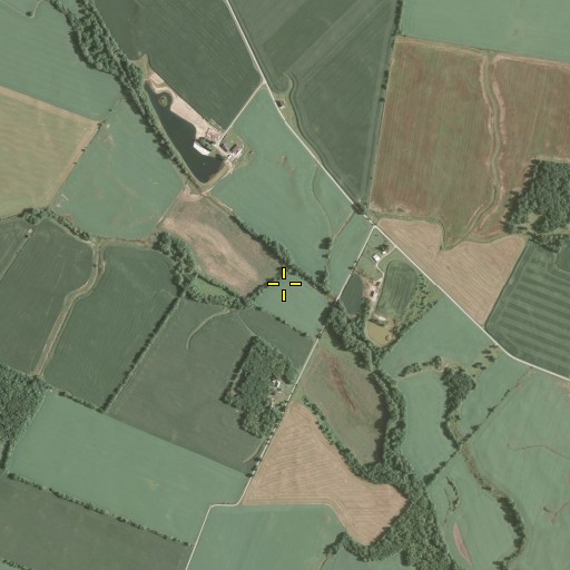 Aerial/Satellite Image of Wolf Run, OH
