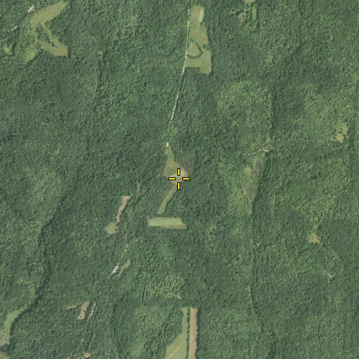 Aerial/Satellite Image of Devils Knob, OH