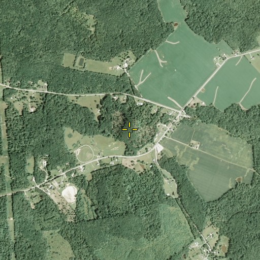 Aerial/Satellite Image of Sams Knob, OH