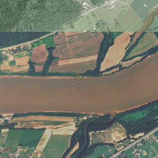 Aerial/Satellite Image of McAtee Landing, OH