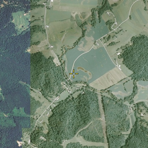 Aerial/Satellite Image of Junior Bridge School (historical), OH