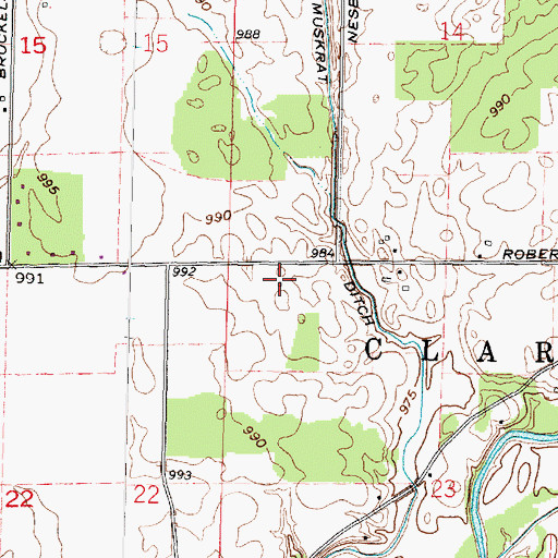Topographic Map of Egypt School (historical), OH