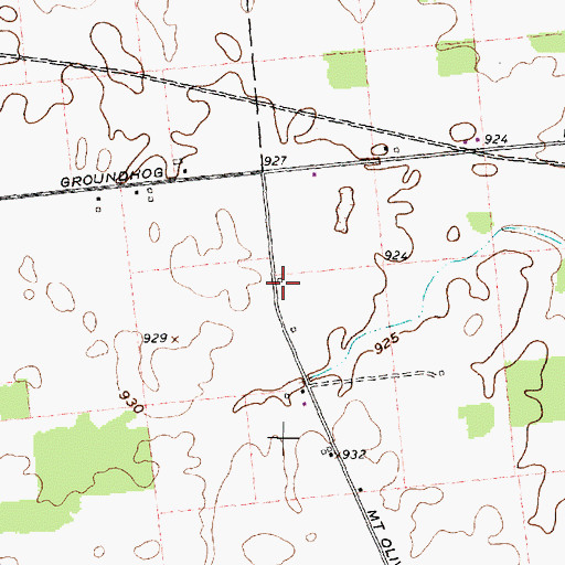 Topographic Map of Cleveland School (historical), OH