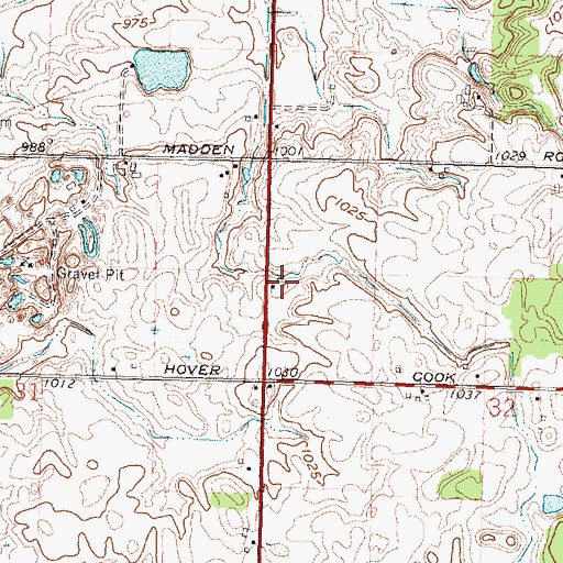 Topographic Map of Hiptight School (historical), OH