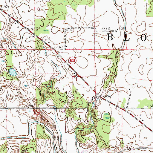 Topographic Map of School Number 2 (historical), OH