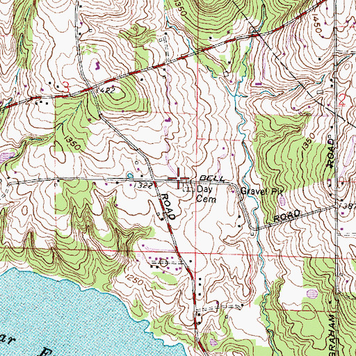 Topographic Map of School Number 2 (historical), OH