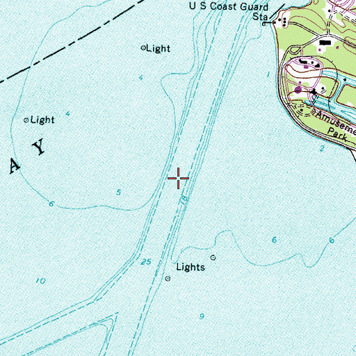 Topographic Map of Upper Straight Channel, OH