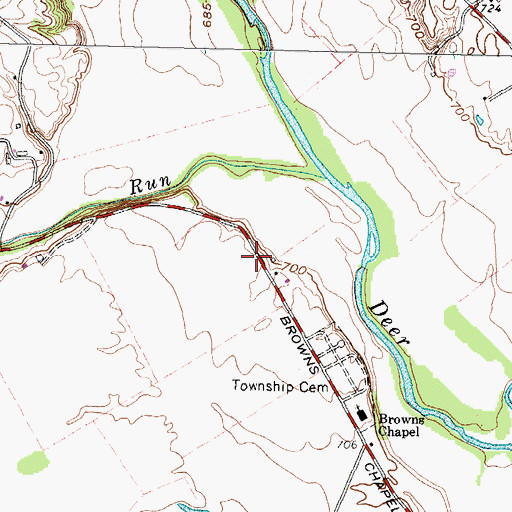 Topographic Map of Carey, OH