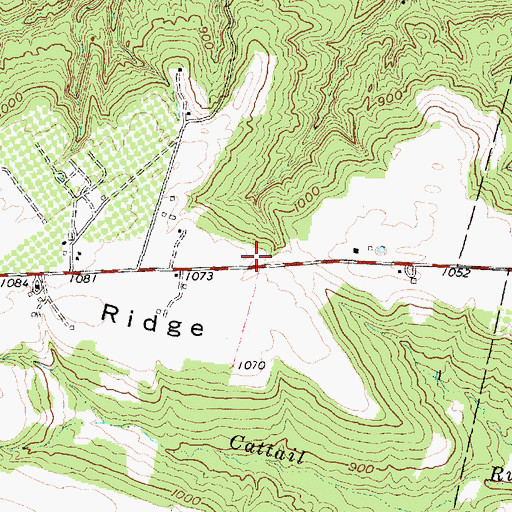 Topographic Map of Concord School (historical), OH