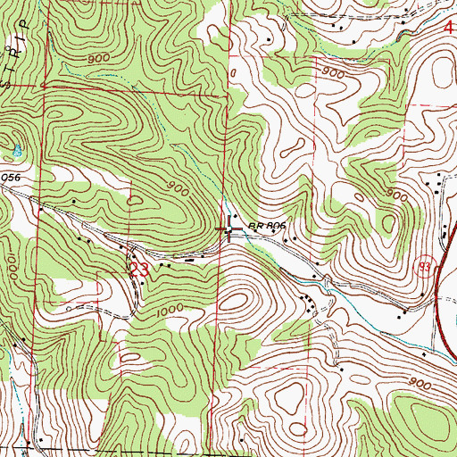 Topographic Map of School Number 7 (historical), OH