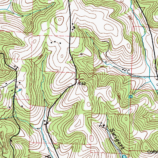 Topographic Map of Hoffman School (historical), OH