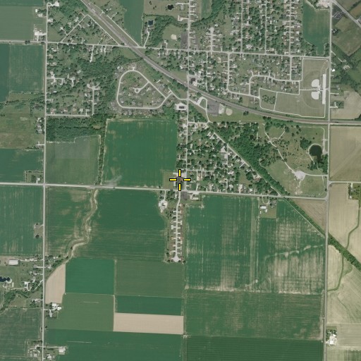 Aerial/Satellite Image of Millbury Elementary School, OH