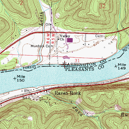 Topographic Map of Independence Landing, OH
