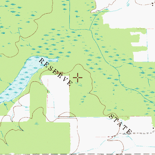 Topographic Map of Mosquito Creek State Wildlife Area, OH