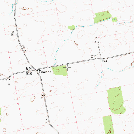 Topographic Map of Williams School (historical), OH