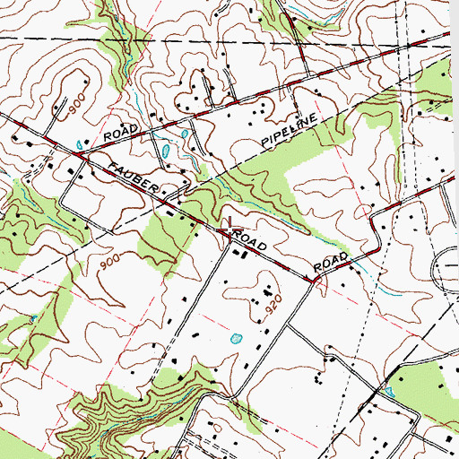 Topographic Map of Farther School (historical), OH