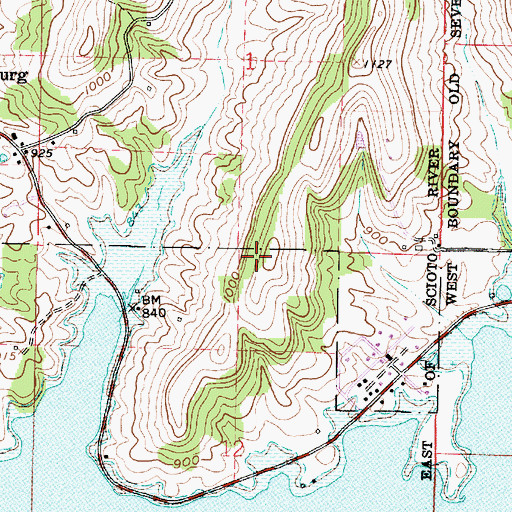 Topographic Map of Hague School (historical), OH