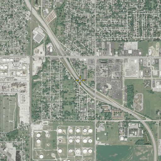 Aerial/Satellite Image of Interchange 7, OH