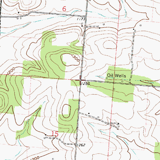 Topographic Map of Eagle Grove School (historical), OH