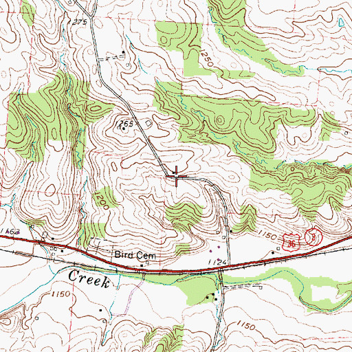 Topographic Map of Fairview School (historical), OH