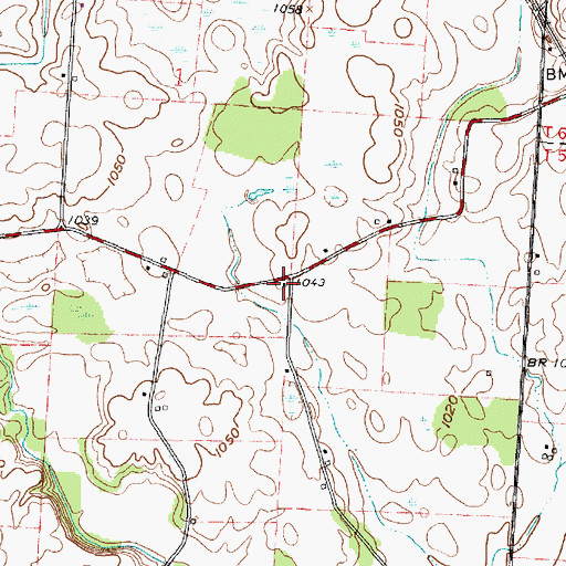 Topographic Map of Lafayette School (historical), OH