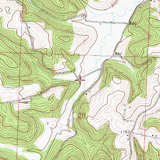Topographic Map of Craborchard School (historical), OH