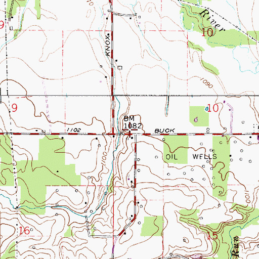 Topographic Map of Pinch School (historical), OH