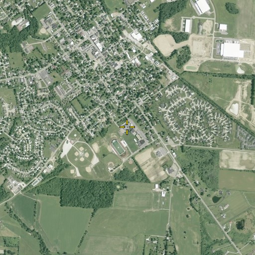 Aerial/Satellite Image of Searfoss Elementary School, OH