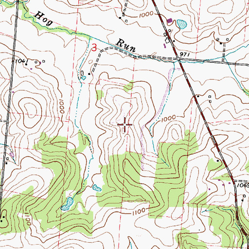 Topographic Map of Maple Grove Farm (historical), OH