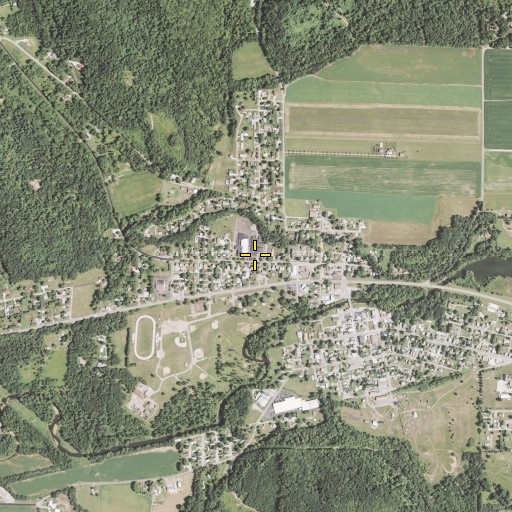 Aerial/Satellite Image of Malvern Elementary School, OH