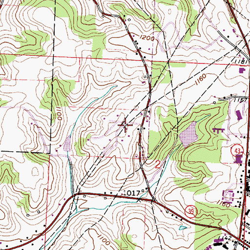 Topographic Map of Carroll View Terrace, OH