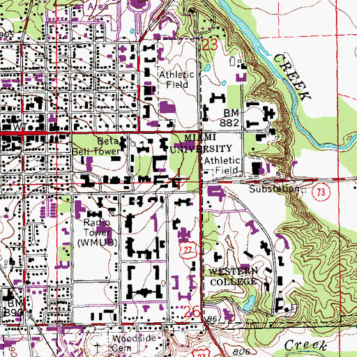 Topographic Map of Limper Museum, OH
