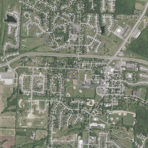 Aerial/Satellite Image of Monroe Elementary School, OH