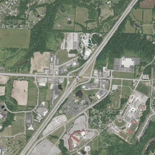 Aerial/Satellite Image of Interchange 24, OH