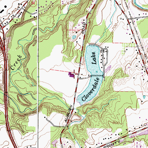 Topographic Map of Henry F Lamuth Middle School, OH