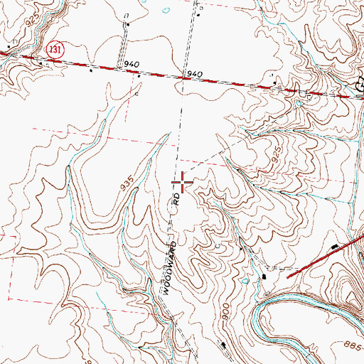 Topographic Map of Quinn School (historical), OH