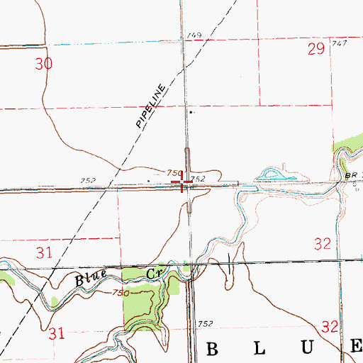 Topographic Map of Rarick School (historical), OH