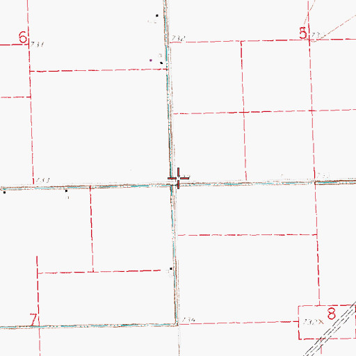 Topographic Map of School Number 9 (historical), OH