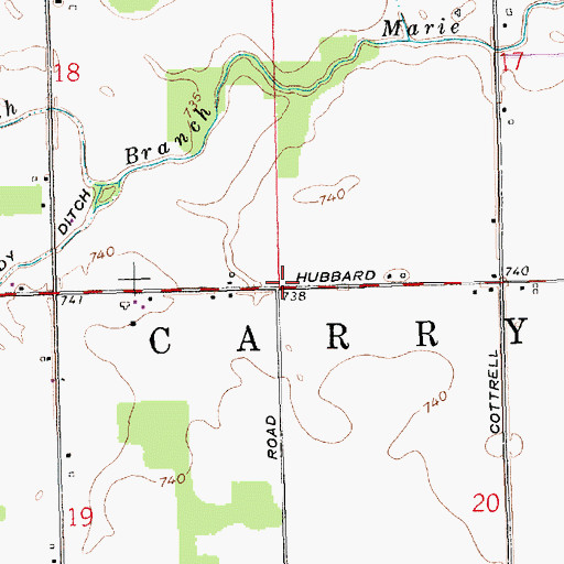 Topographic Map of Champion School (historical), OH