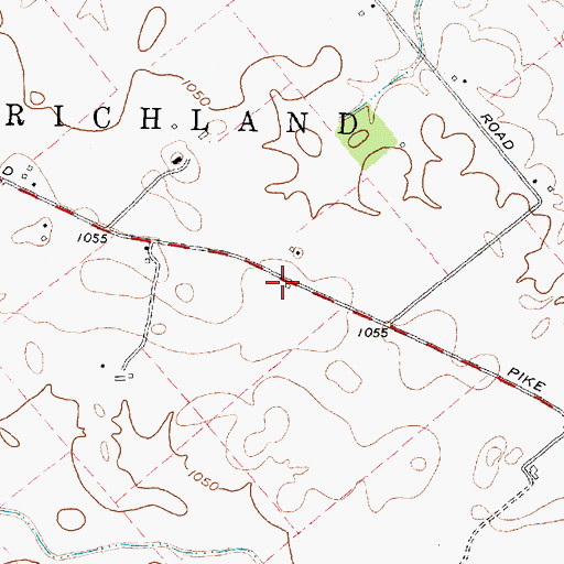 Topographic Map of Snider School (historical), OH