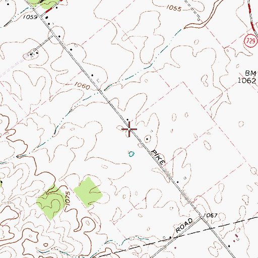 Topographic Map of School Number 4 (historical), OH