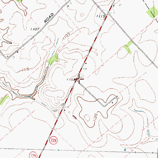 Topographic Map of School Number 4 (historical), OH