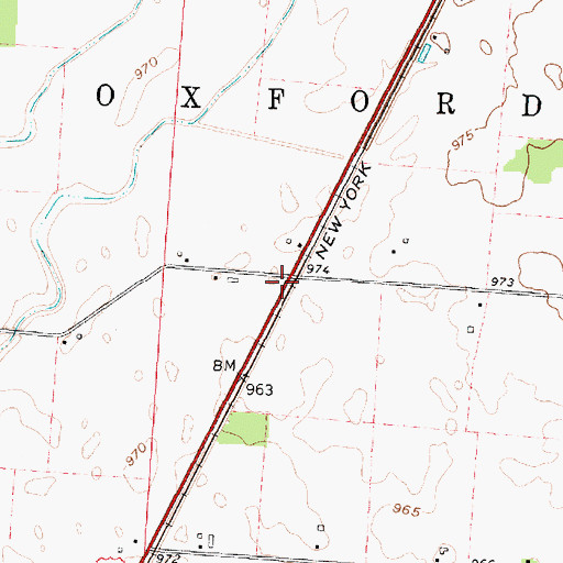 Topographic Map of School Number 5 (historical), OH